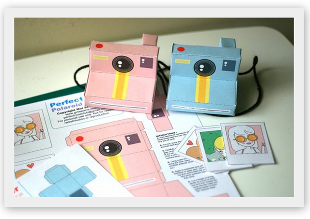 {Etsy} Paper Cameras
