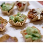 tostitoscoops-1 Tostitos Scoops with guacamole, black bena hummus and chili