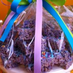 Purple Rice Krispie Treats