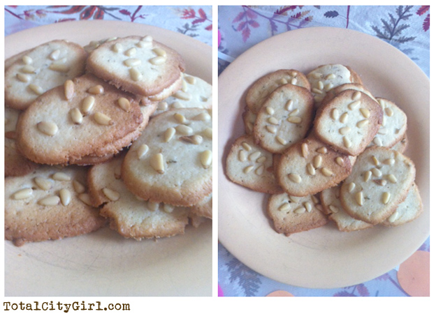 This Weekend:  Bake Pine Nut Cookies