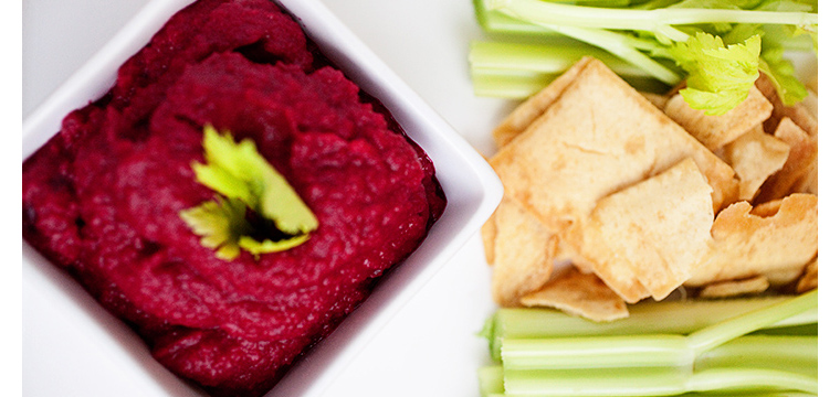 Easy Recipe:  Beet Hummus