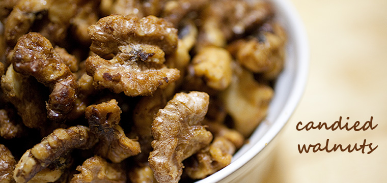 Easy Recipe:  Candied Walnuts