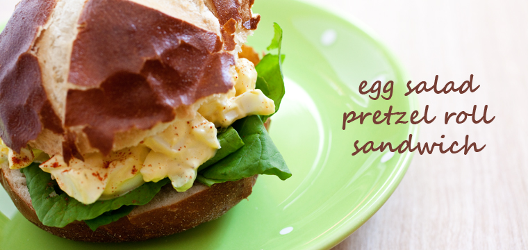 Glammed Up Egg Salad Sandwich