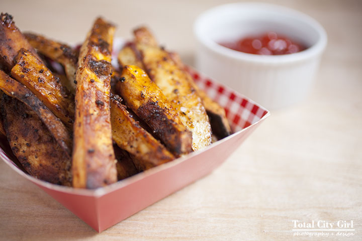 Baked BBQ Fries