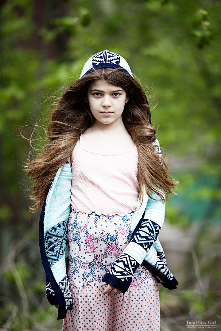 Spring portrait session inspired by a dress, photography by Stacey Natal