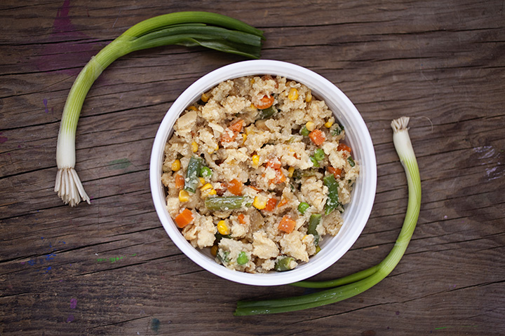 Easy Recipe - Cauliflower Fried Rice with Vegetables