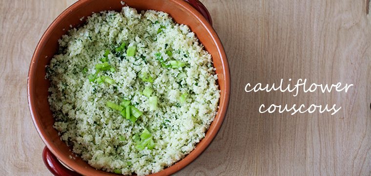 Easy Recipe:  Cauliflower Couscous